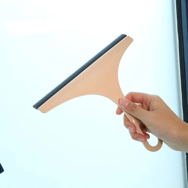 Silicone Cleaner Squeegee Water Blade for Cleaning Bathroom Shower Mirror Glass Kitchen Countertop Sink Car Windows Wiper Scrape
