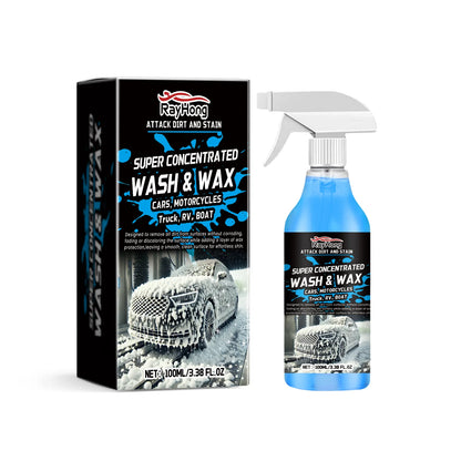 Rayhong 100ml Car Wash Foaming Cleaner Car Paint Care Remove Stain Dirt Polishing Paint Cleaning Motorcycle Auto Washing Liquid