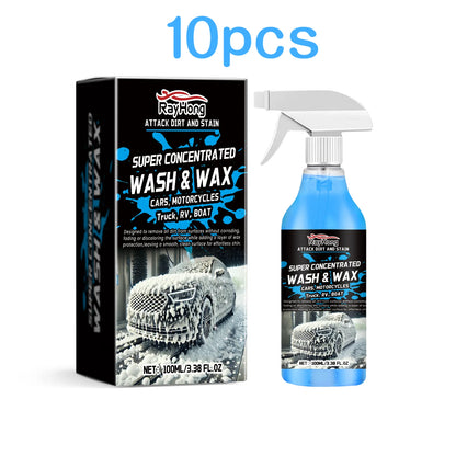 Rayhong 100ml Car Wash Foaming Cleaner Car Paint Care Remove Stain Dirt Polishing Paint Cleaning Motorcycle Auto Washing Liquid