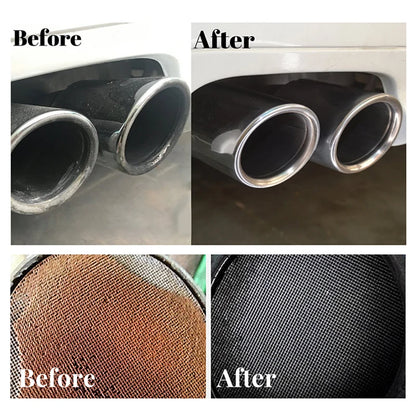 Car Exhaust Pipe Cleaner Carbon Removal Cleaner Engine Interior Non Removable Cleaning Exhaust Gas Carbon Removal Cleaner