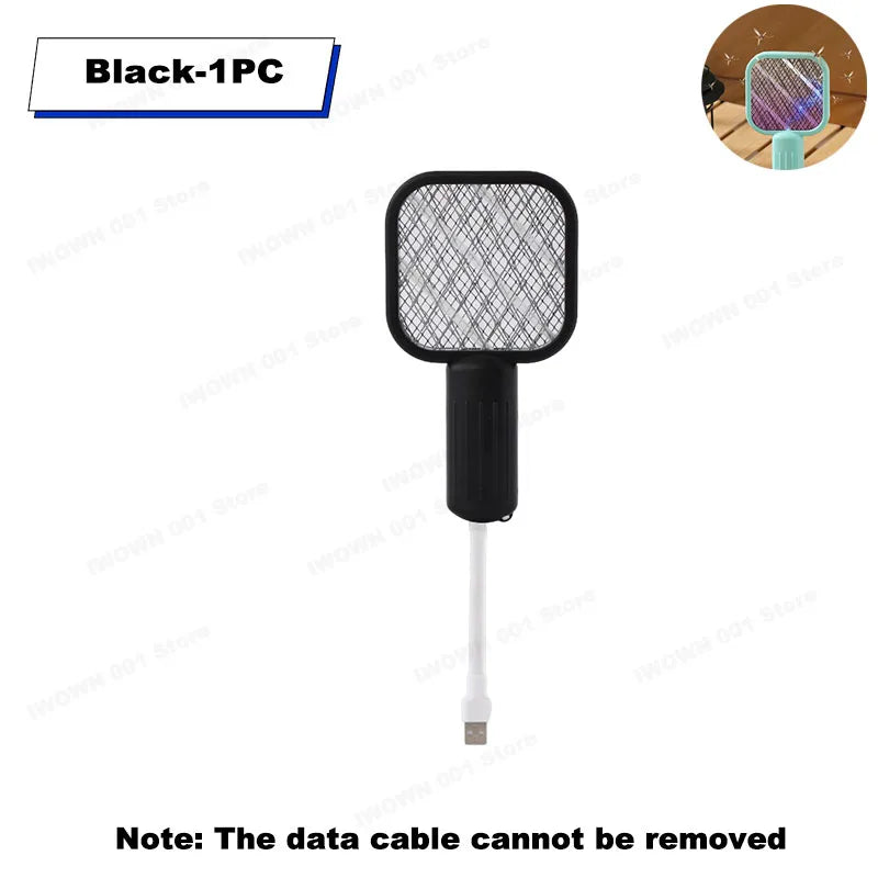 1-8PCS USB 2-in-1 Mosquito Repeller Mosquito Swat Portable Electric Mosquito Light For Outdoor Sports Camping Bedroom Office