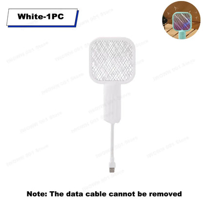 1-8PCS USB 2-in-1 Mosquito Repeller Mosquito Swat Portable Electric Mosquito Light For Outdoor Sports Camping Bedroom Office