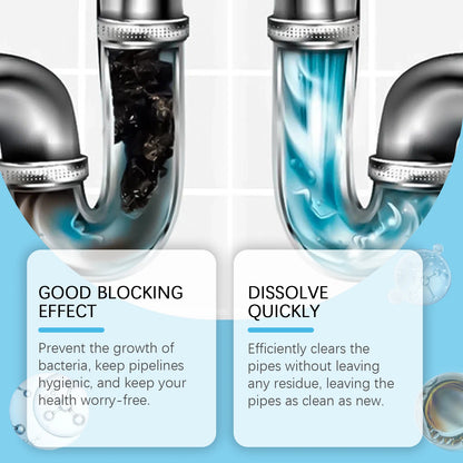 Toilet Cleaning Products Drain Cleaner Bathroom Toilet Cleaner Sink Pipes Kitchen Pipe Opener Drains Sewer Bowl Boom Wash Block