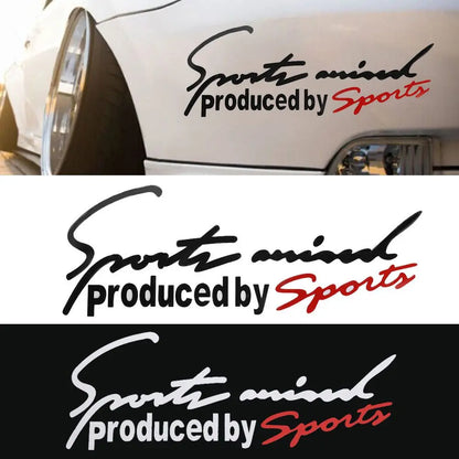 1PC Car Decal Sticker Racing Car Auto Reflective Car Vinyl Nick Cover