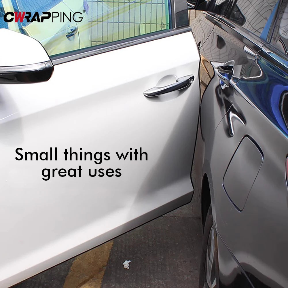 Transparent Car Door Edge Guards Clear Rubber Seal Protector U Shape Edge Trim Car Door Edge Protection For Auto Exterior Parts