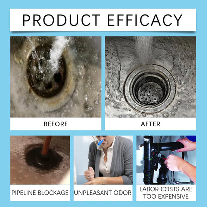 Toilet Cleaning Products Drain Cleaner Bathroom Toilet Cleaner Sink Pipes Kitchen Pipe Opener Drains Sewer Bowl Boom Wash Block