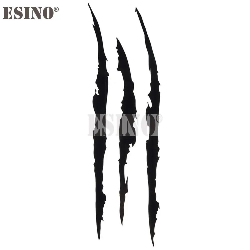 Car Styling Ghost Claw Scratch Stripe Marks Headlight Decal Vinyl Decal Auto Body Decorative Stickers PVC Carving Vinyl Decal
