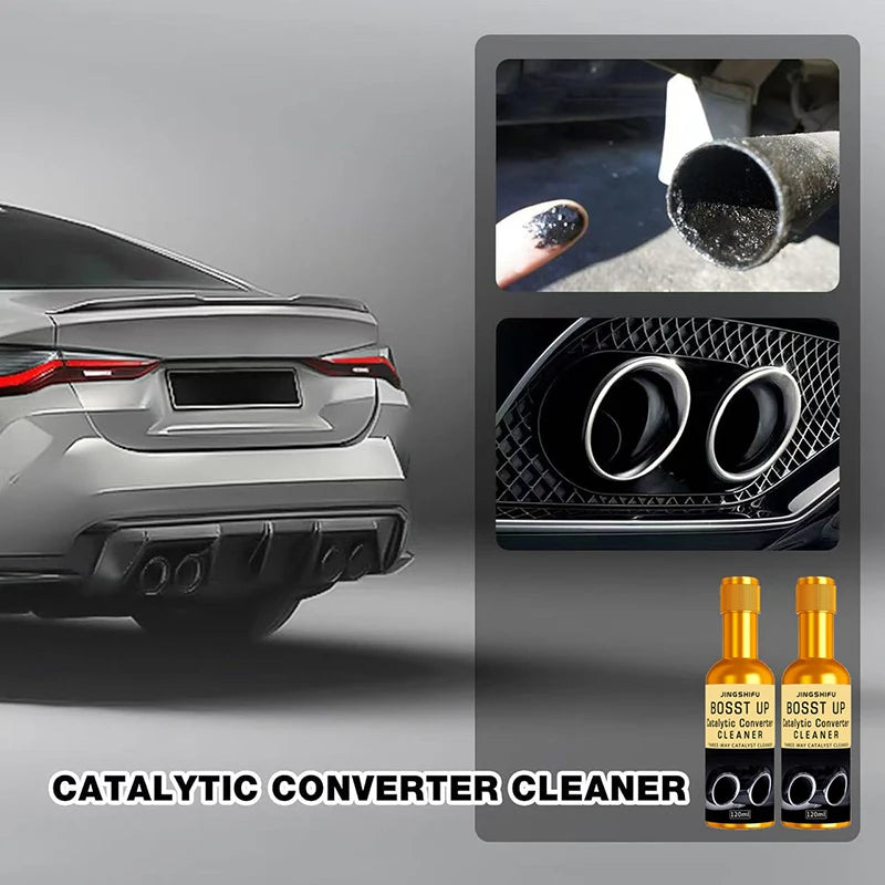 Car Exhaust Pipe Cleaner Carbon Removal Cleaner Engine Interior Non Removable Cleaning Exhaust Gas Carbon Removal Cleaner