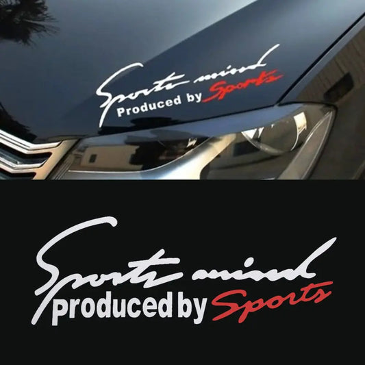 1PC Car Decal Sticker Racing Car Auto Reflective Car Vinyl Nick Cover