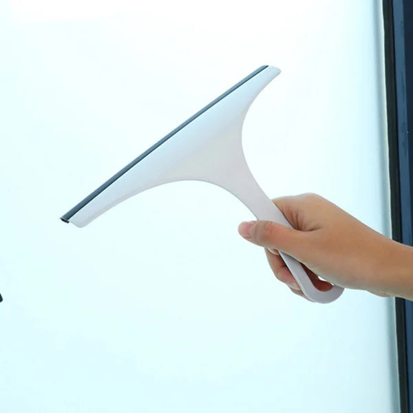 Silicone Cleaner Squeegee Water Blade for Cleaning Bathroom Shower Mirror Glass Kitchen Countertop Sink Car Windows Wiper Scrape