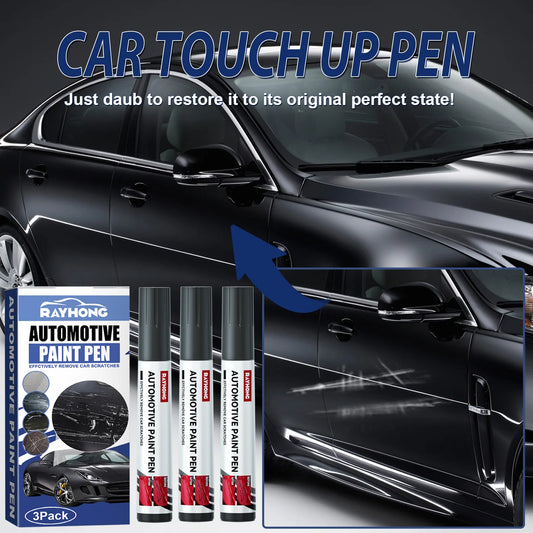Rayhong  White/Black Car Remover Scratch Repair Paint Pen Touch Up Pen Repair Maintenance Paint Care Automobile Accessories