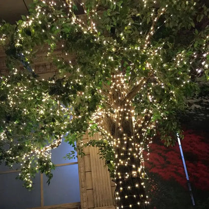 7M/22M/8Modes Outdoor Solar Fairy Lights LED Copper Wire Lights Xmas Lights Waterproof Garden Decoration