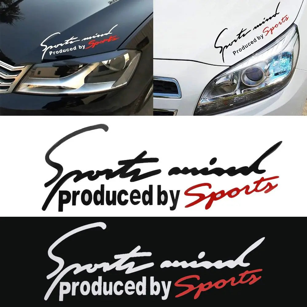 1PC Car Decal Sticker Racing Car Auto Reflective Car Vinyl Nick Cover