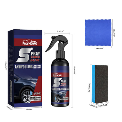 Rayhong Automobile Coating Spray Curing Paint Decontamination, Blackening and Brightening Automobile Coating Nano Coating Spray