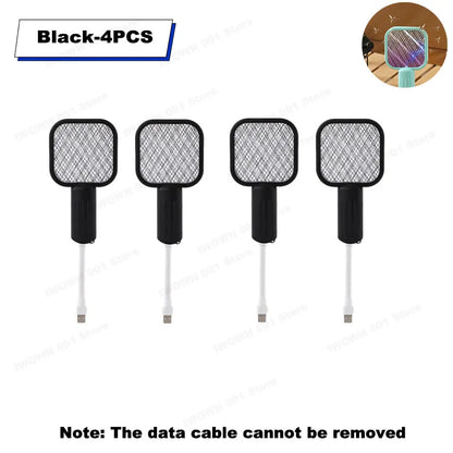 1-8PCS USB 2-in-1 Mosquito Repeller Mosquito Swat Portable Electric Mosquito Light For Outdoor Sports Camping Bedroom Office
