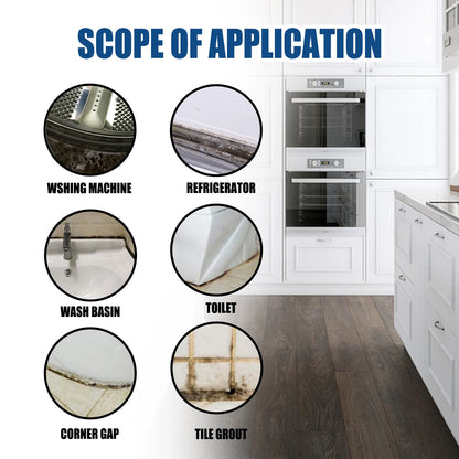 Wall Mold Mildew Remover Cleaning Gel Long Lasting Household Cleaner For Washing Machine Bathroom Tile Gap Spot Supplies