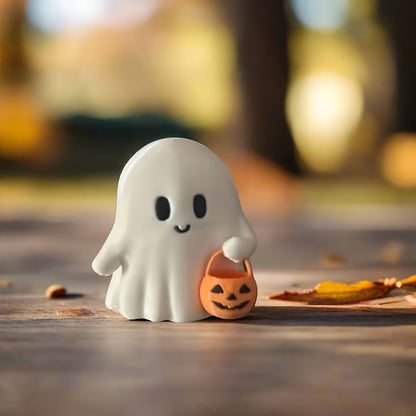 Cute Ghost Statue Small Horror Ghosts Multi Functional Halloween Home Decorations Coffee Table Centerpieces Shelf