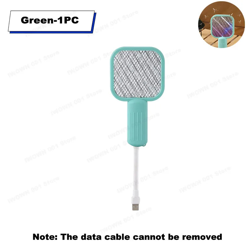 1-8PCS USB 2-in-1 Mosquito Repeller Mosquito Swat Portable Electric Mosquito Light For Outdoor Sports Camping Bedroom Office
