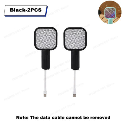 1-8PCS USB 2-in-1 Mosquito Repeller Mosquito Swat Portable Electric Mosquito Light For Outdoor Sports Camping Bedroom Office